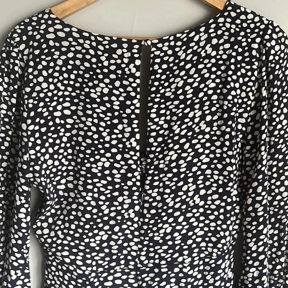 Privacy Please x revolve Geneva Mini Dress in Navy Not Dot - Picture 8 of 11